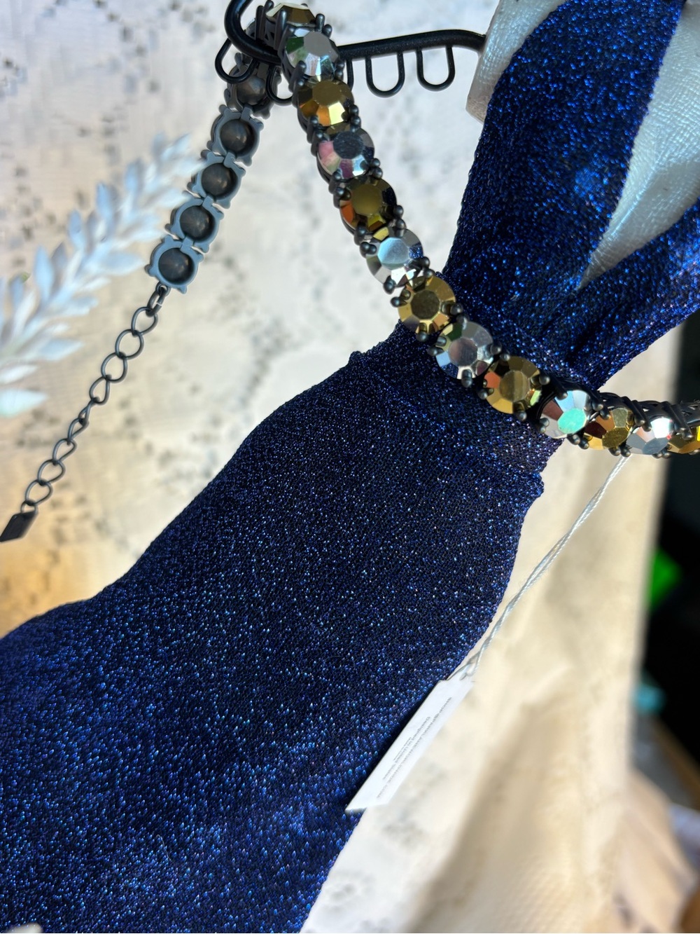 Park Lane Champion Two-Tone Crystal Bracelet in Gold & Silver Hematite Setting - Picture 2 of 10